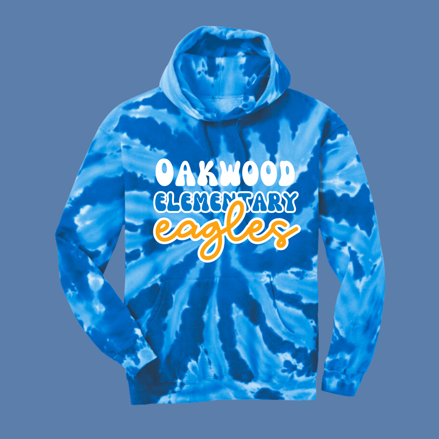 Oakwood Tie Dye Hoodie (youth and adult)