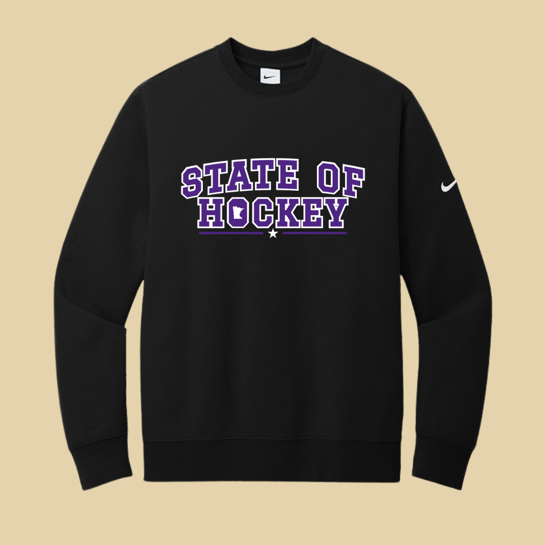 State of Hockey - Nike Black Crew