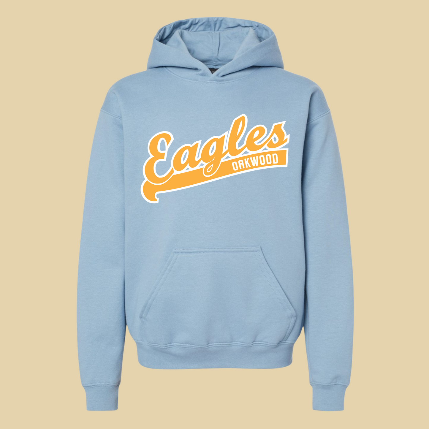 Oakwood Eagles Swoosh Youth Hoodie