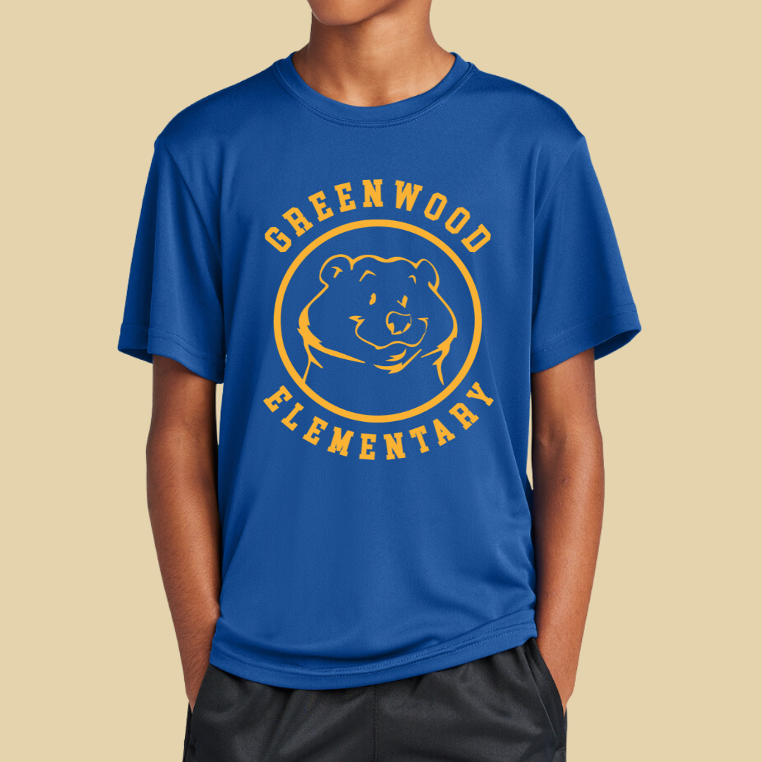 Greenwood Grizzlies Tek Tee