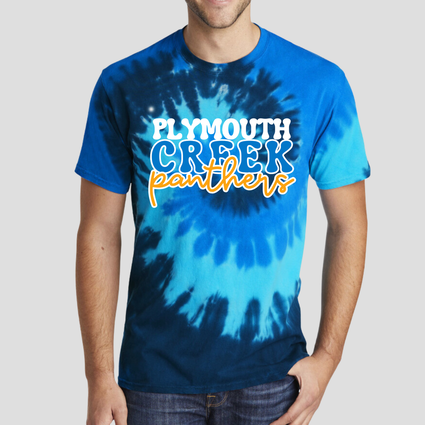 Panthers Tie Dye tee (adult and youth)