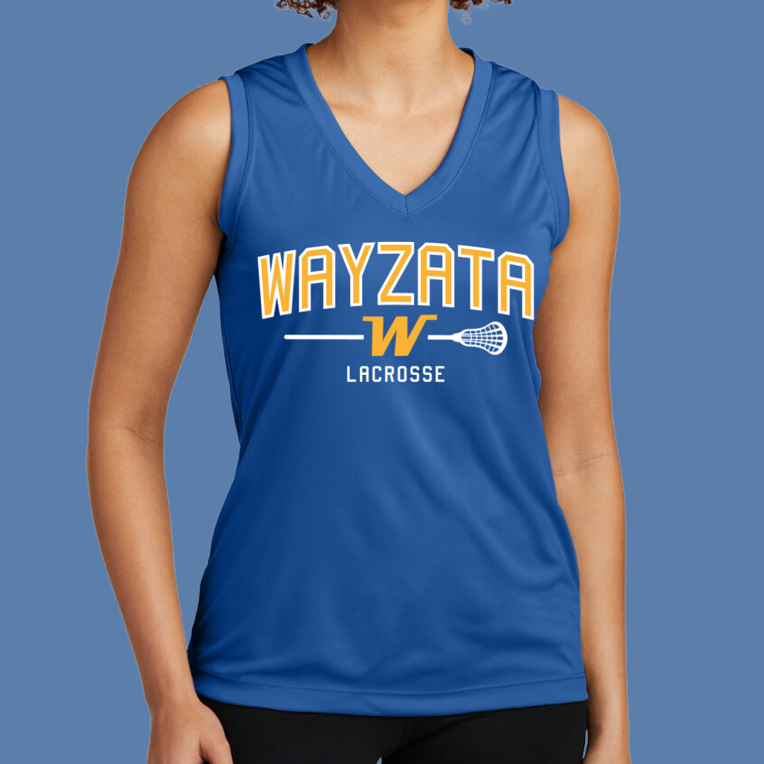 Wayzata Lax Ladies Sport Tank (all colors)
