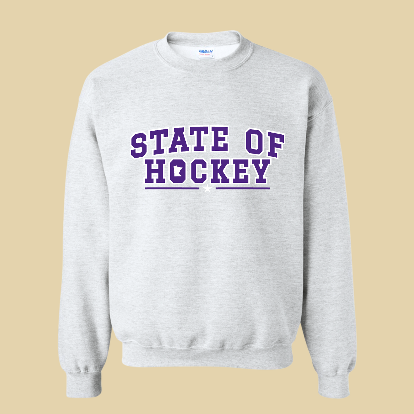 State of Hockey Crew - Purple/Black
