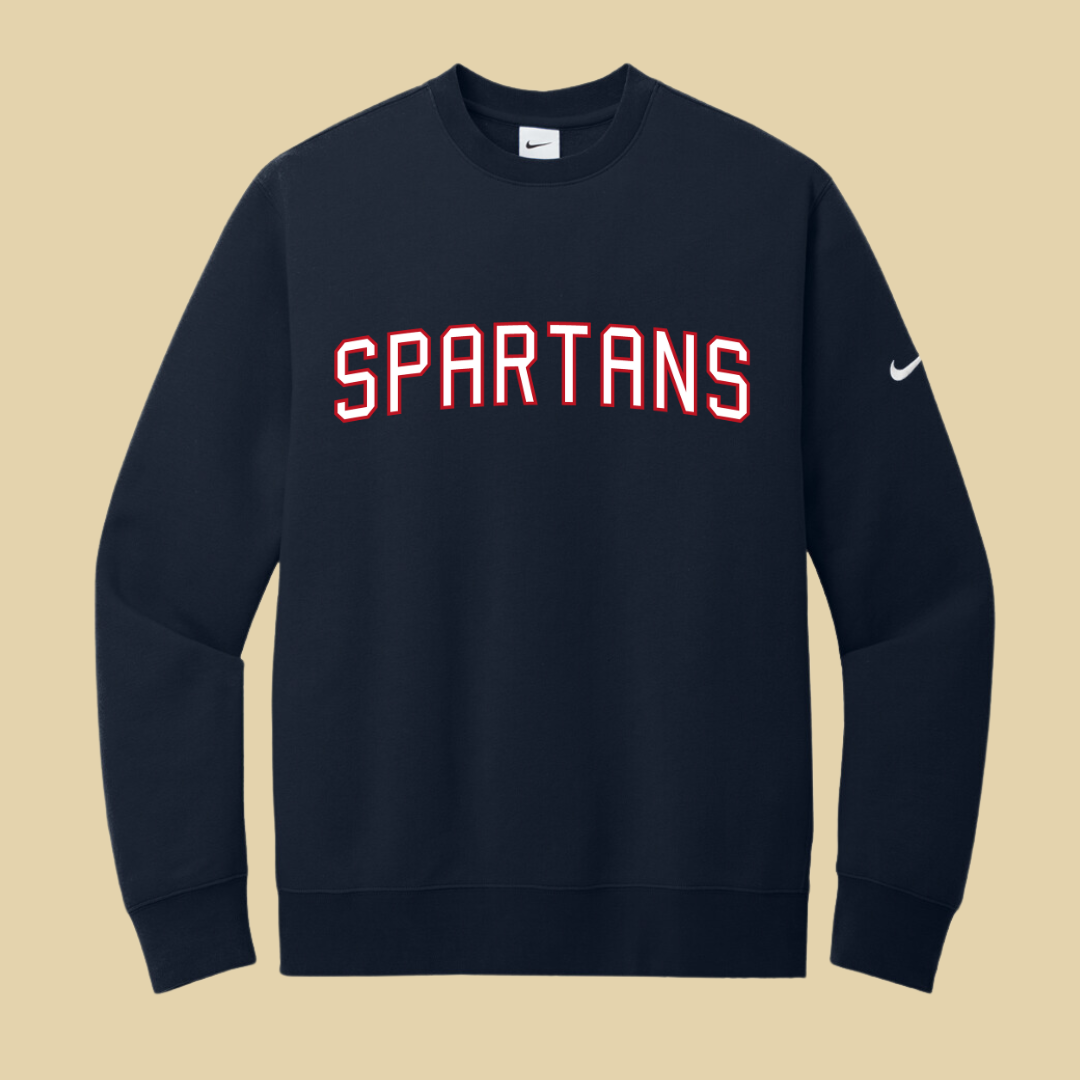 Spartans Nike Crew - Navy