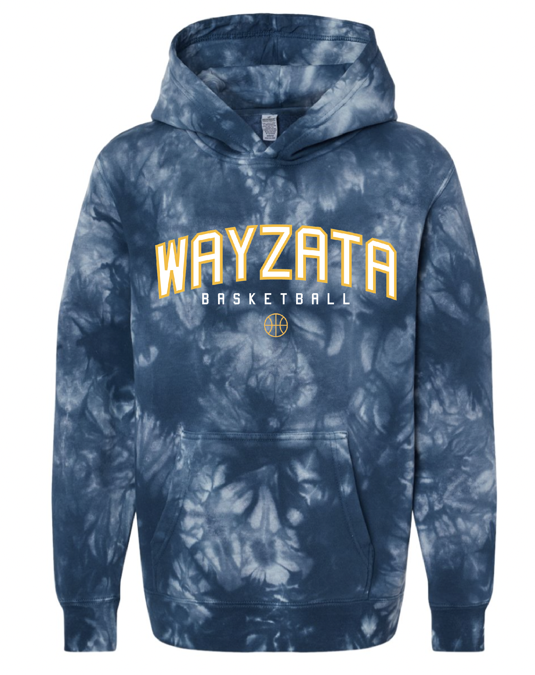 Lazarbeam navy tie dye hoodie sale