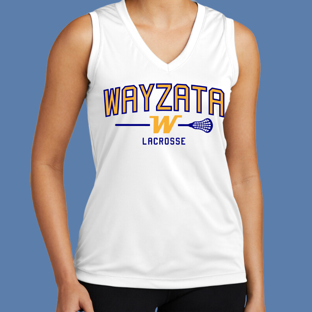 Wayzata Lax Ladies Sport Tank (all colors)