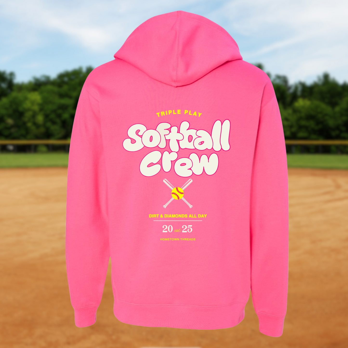 Softball Crew Hoodie