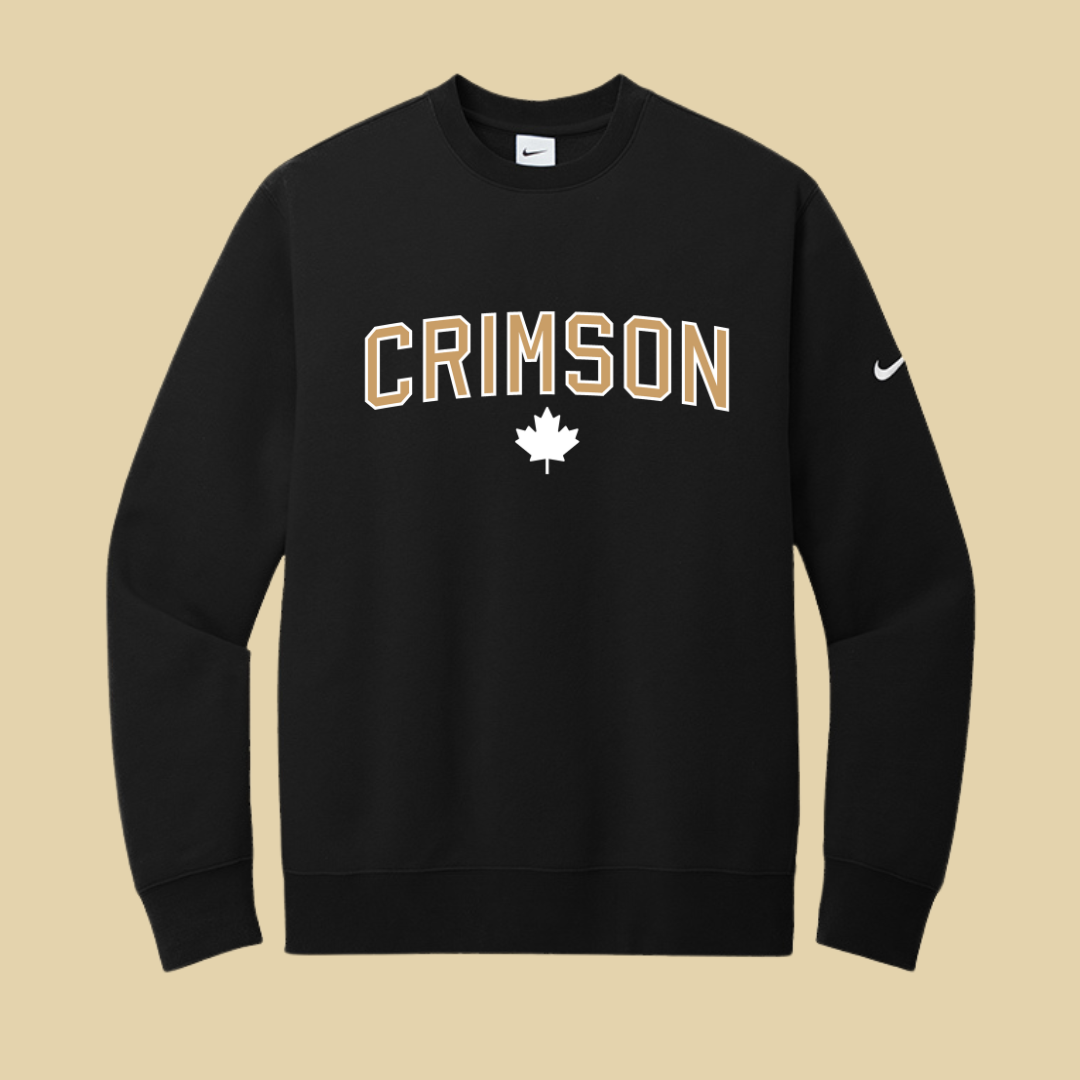Crimson Nike Crew