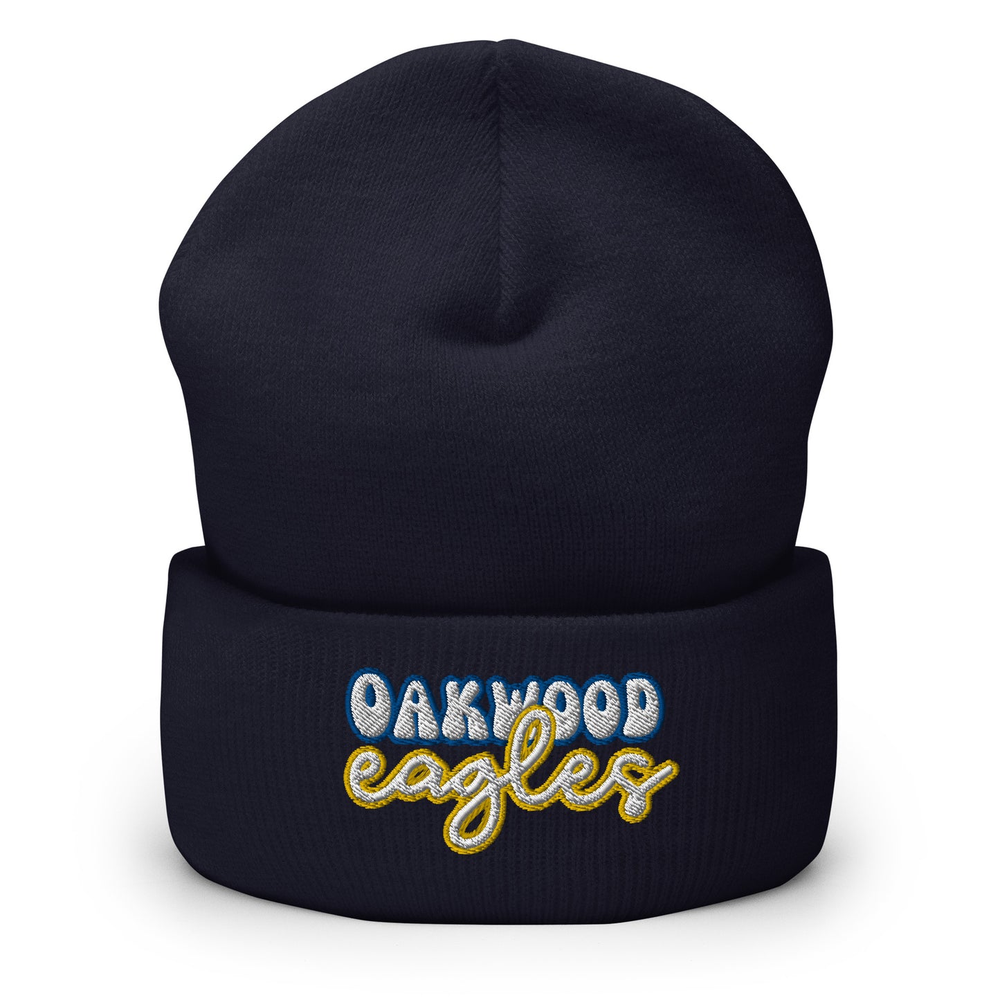 Oakwood Eagles Cuffed Beanie