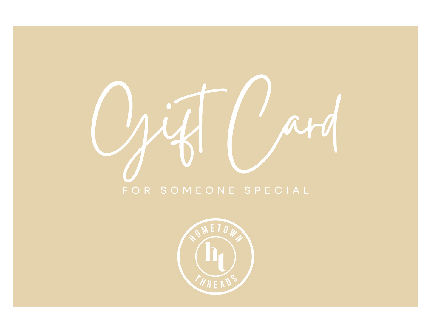 Hometown Threads Gift Card