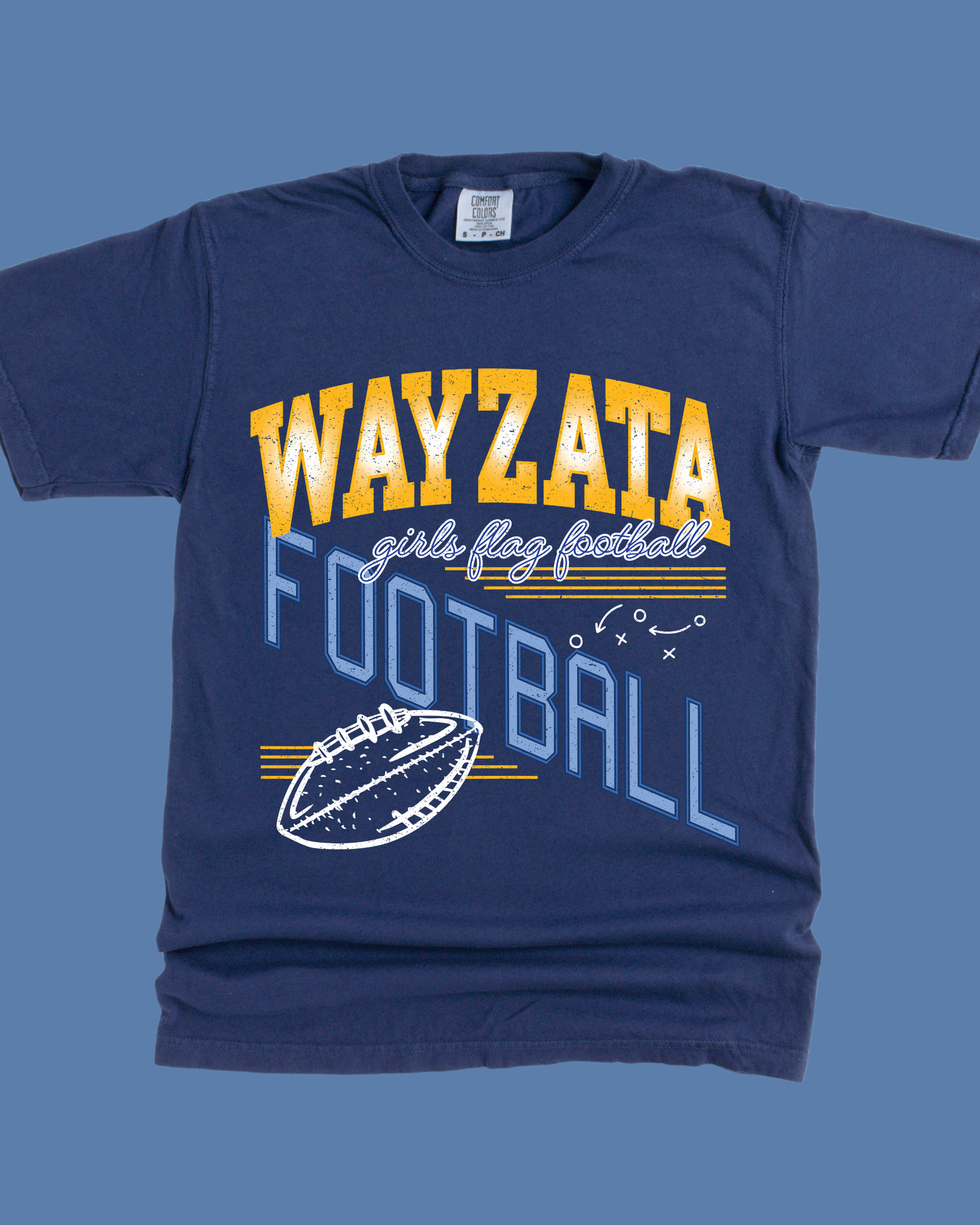 WGFF - Retro Tee (Navy)