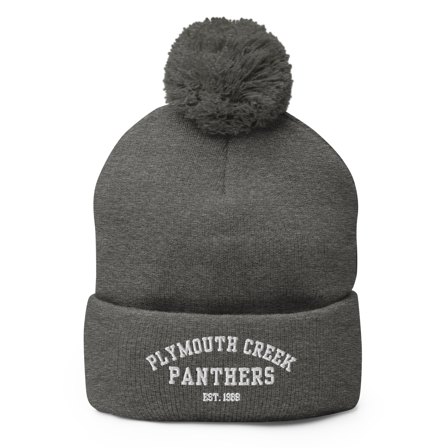 Colorful PCE Pom-Pom Beanie