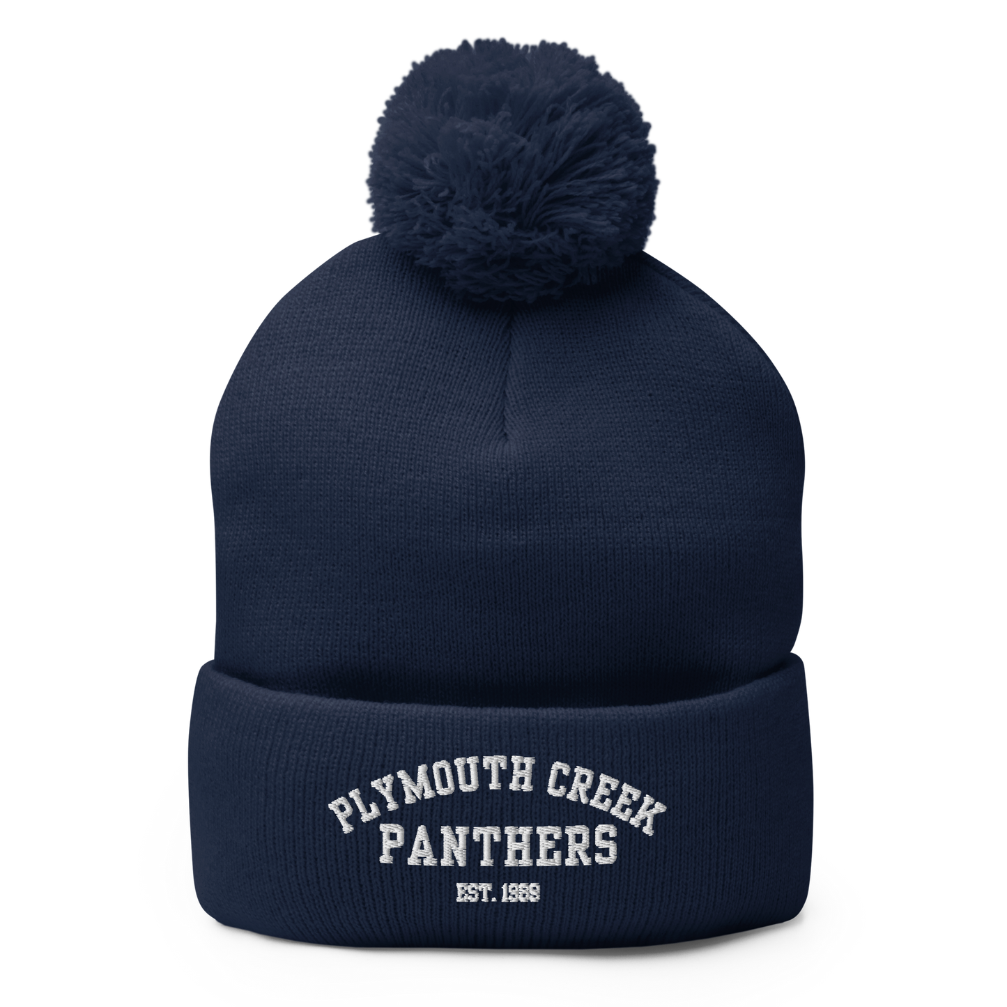 Colorful PCE Pom-Pom Beanie