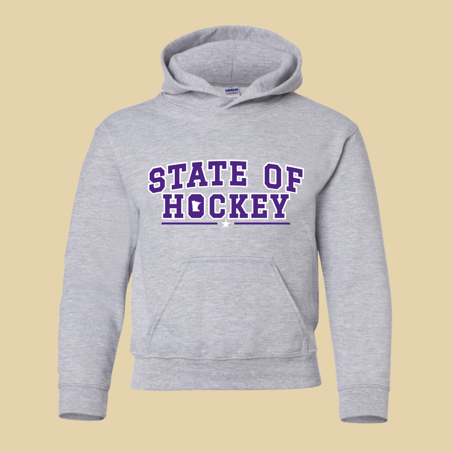 State of Hockey Youth Hoodie