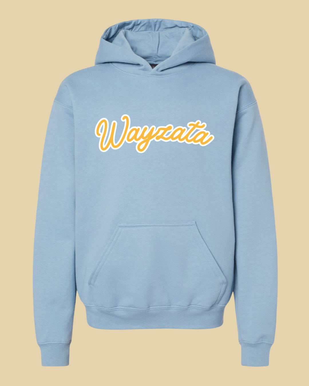 Wayzata Script Youth Hoodie