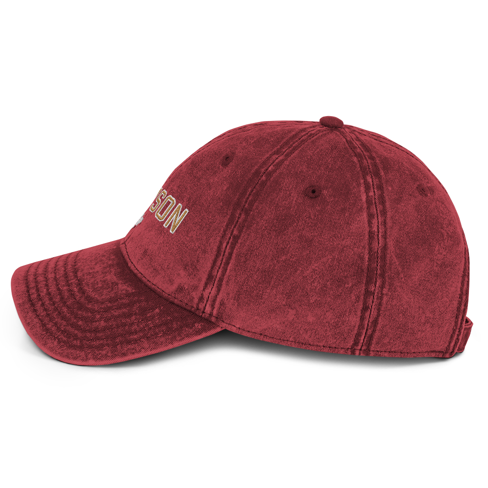 Crimson Vintage Cotton Twill Cap
