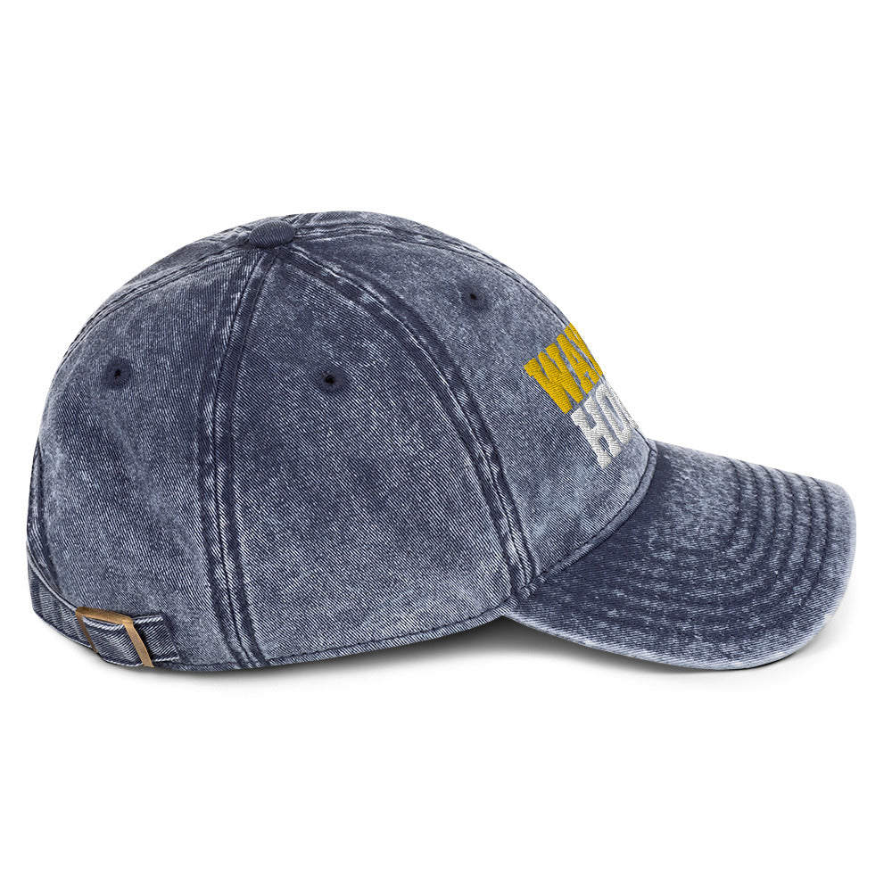 Wayzata Hockey Vintage Cotton Twill Cap