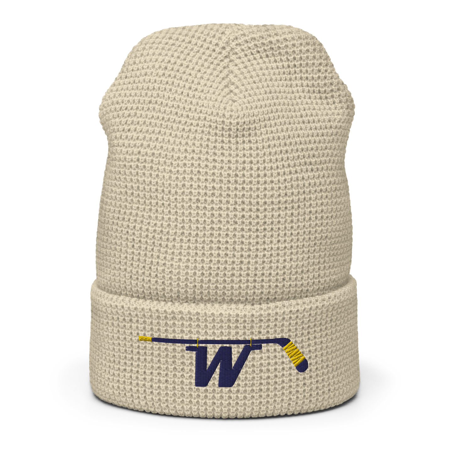 W Stick Wayzata Hockey Waffle beanie