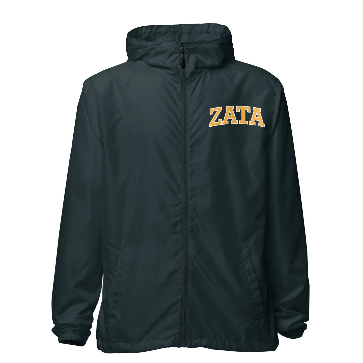 Zata Unisex lightweight zip up windbreaker