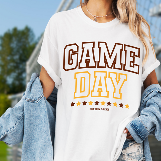 Game Day - Maroon and gold tee