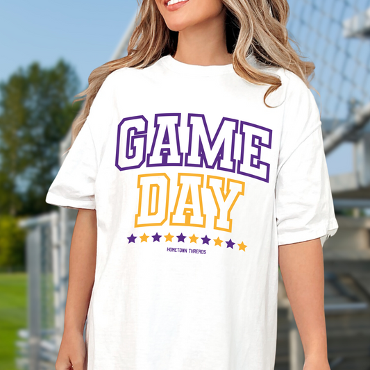 Game Day - Purple and gold