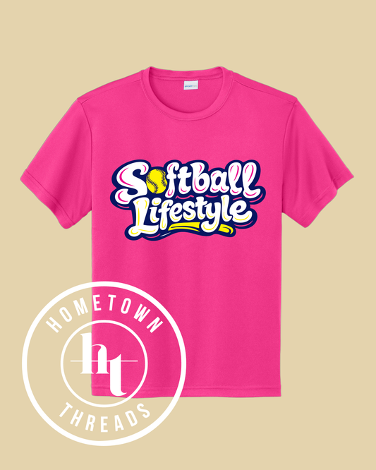 Softball Lifestyle Tek Tee (Youth)