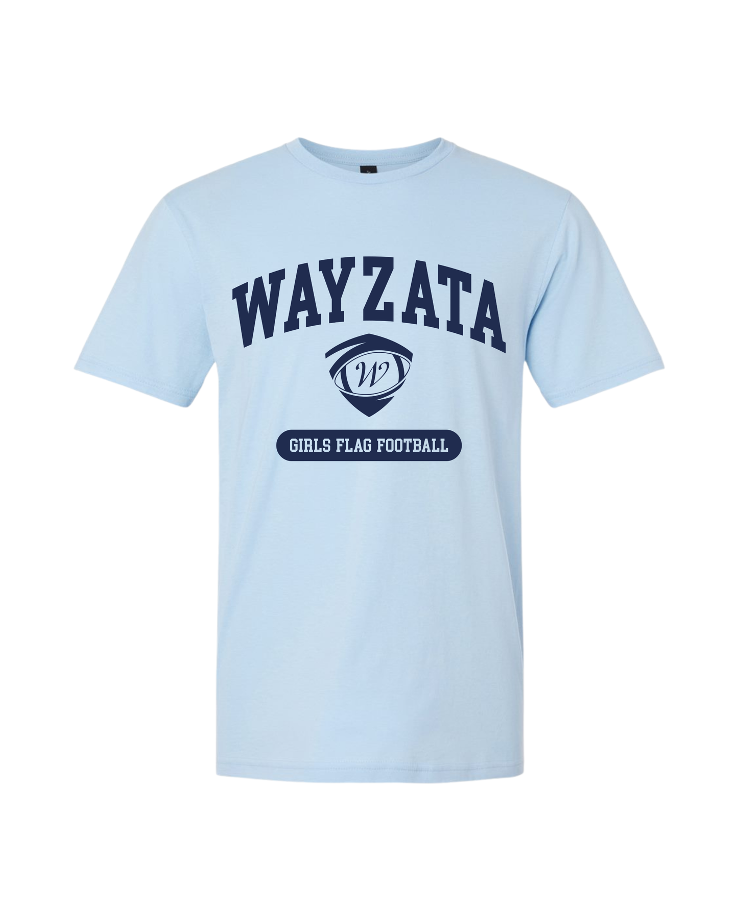 Wayzata Girls Flag Football Tee