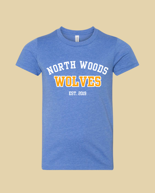 North Woods Est. Youth Tee (Blue)