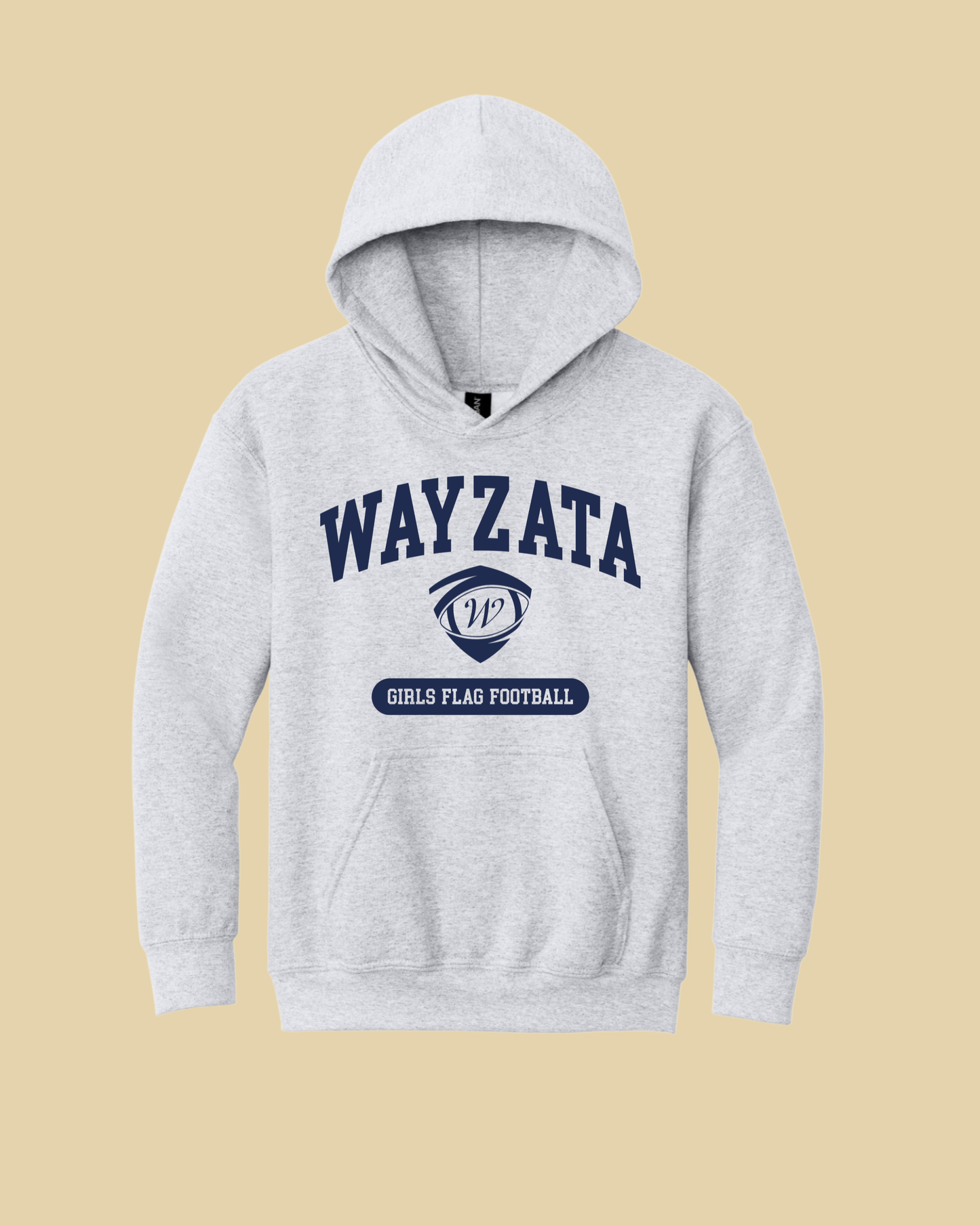 Wayzata Girls Flag Football - Youth Hoodie