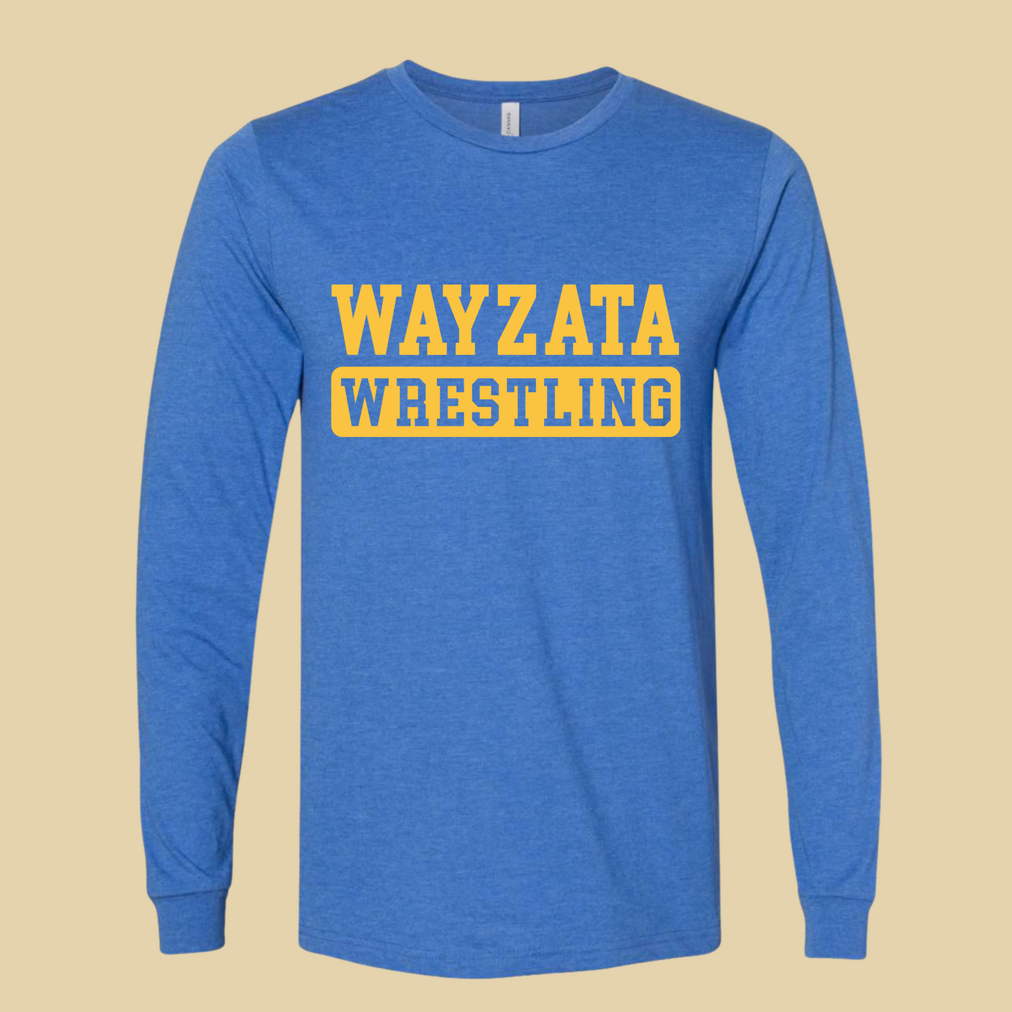 Wayzata Wrestling Long Sleeved tees (all colors)
