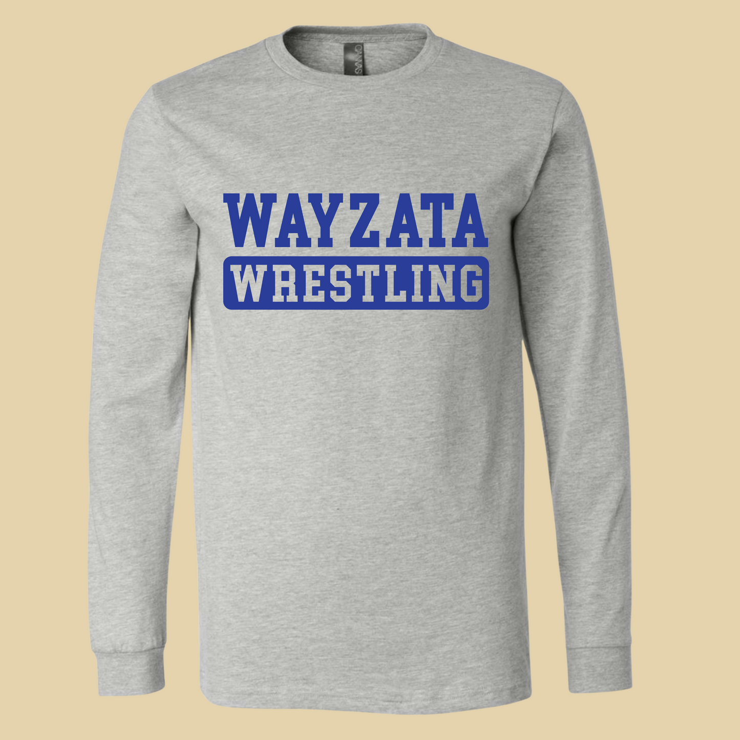 Wayzata Wrestling Long Sleeved tees (all colors)