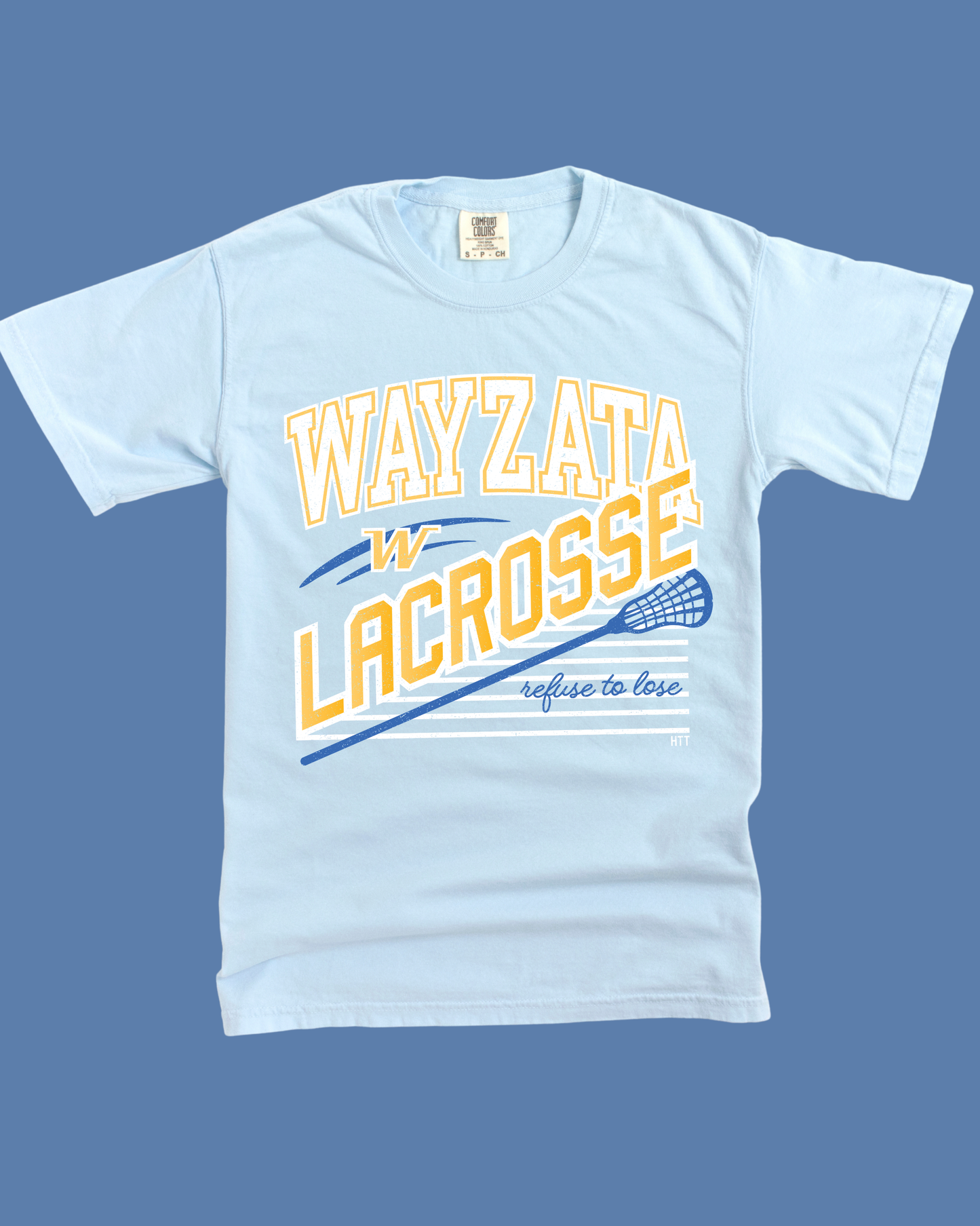 Wayzata Lacrosse - Retro Tee