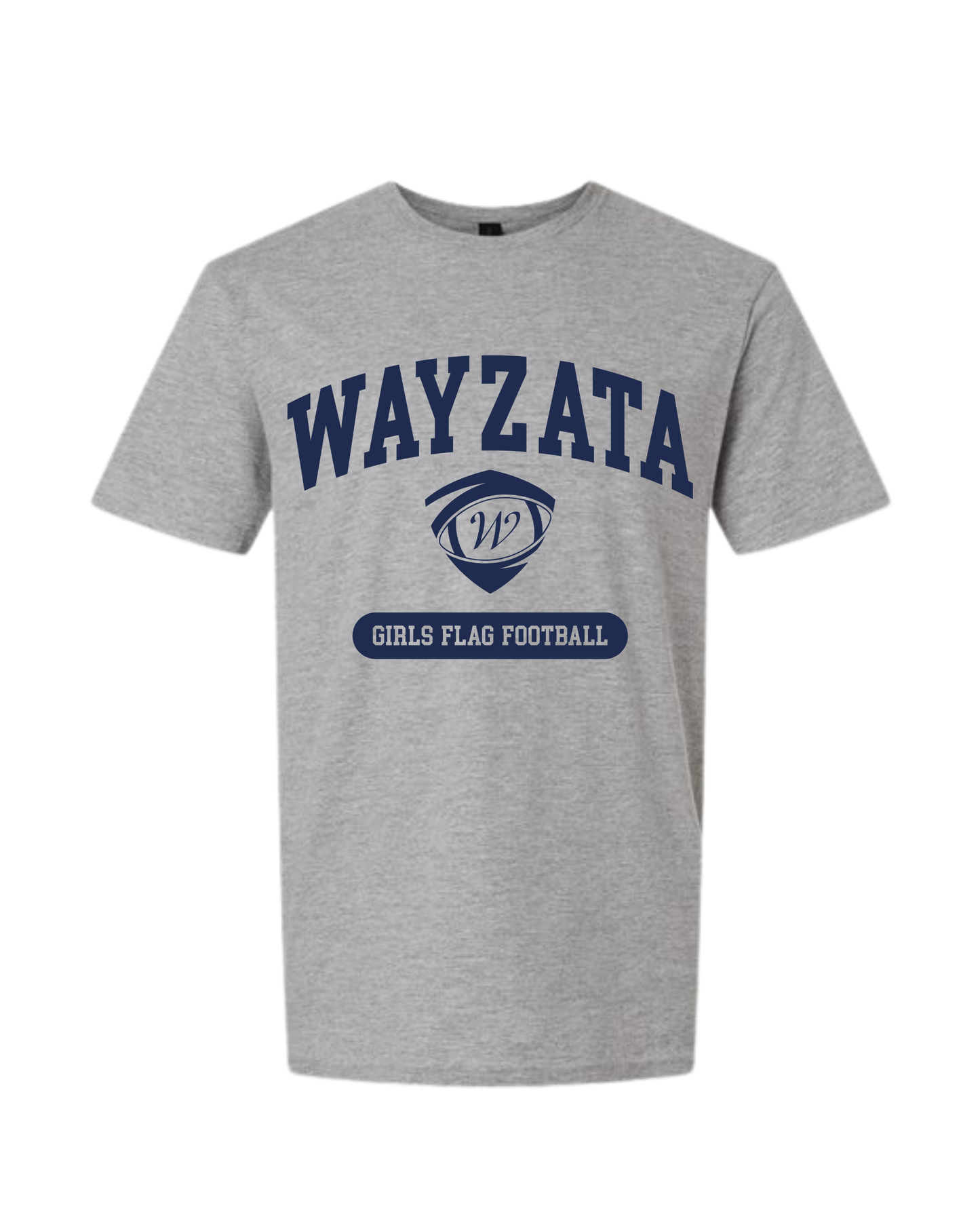 Wayzata Girls Flag Football Tee
