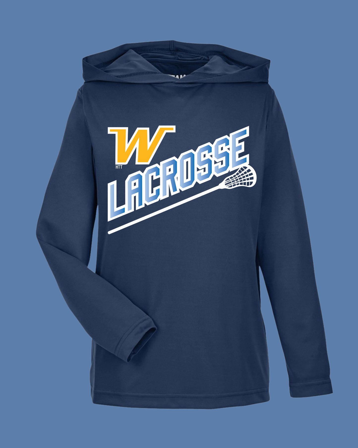 Wayzata Lacrosse Long-sleeve with hood - Youth