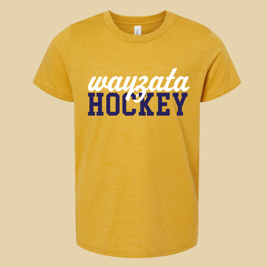 Wayzata Youth Hockey Script Tee