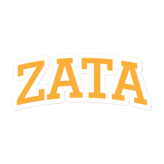 Zata Bubble-free Sticker